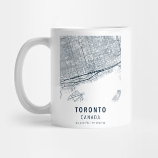 toronto simple map Mug